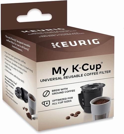  Keurig My Kcup 可重复使用的研磨咖啡过滤器 13.99加元，原价 19.99加元