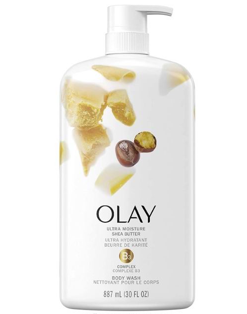  Olay 玉兰油保湿乳木果沐浴露887毫升 9.47加元，多种味道可选！