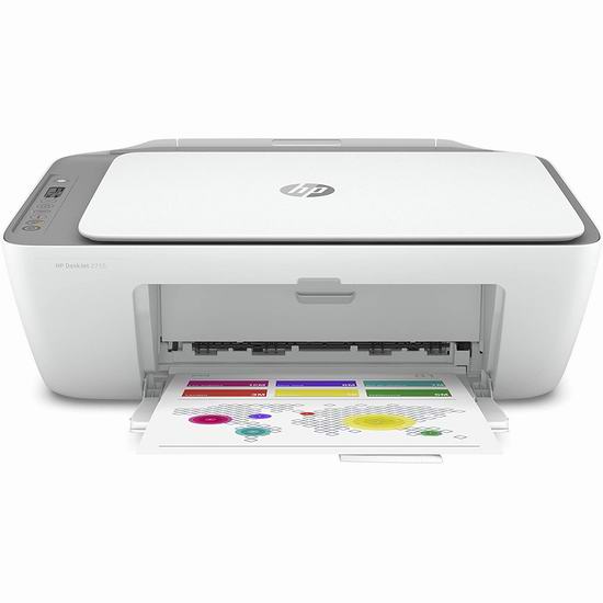  HP 惠普 DeskJet 2755 多功能一体无线彩色喷墨打印机 79.99加元包邮！支持Alexa语音控制！