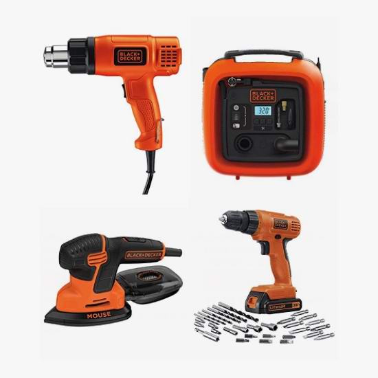  金盒头条：精选多款 Black + Decker 家用电动工具、便携式工具台3.6折起！