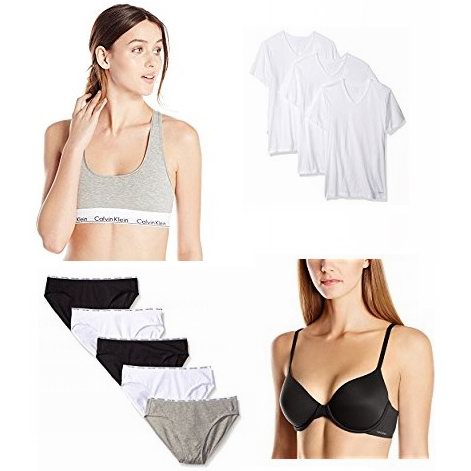  黑五头条：精选 Calvin Klein 男女时尚内衣、内裤、文胸、T恤、卫衣、睡裤等4.3折起！