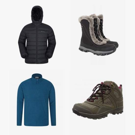  黑五头条：精选多款 Mountain Warehouse 防寒服、雪地靴、套头衫等4.9折起！