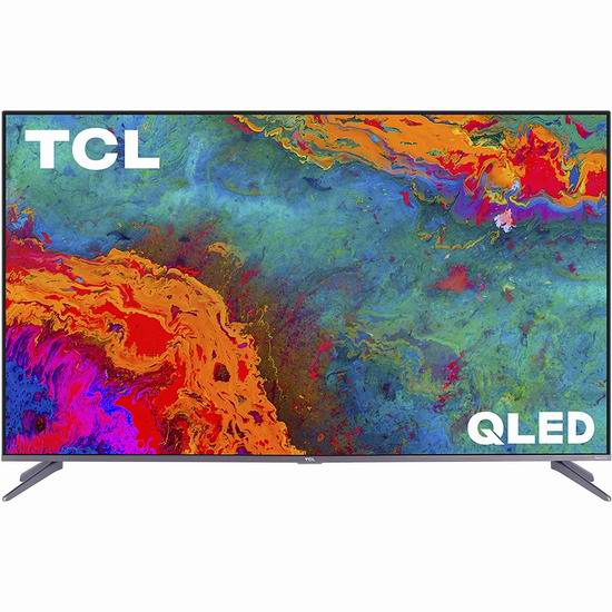  历史新低！TCL 5系 50S535-CA 50英寸 4K超高清 QLED智能电视6.6折 429.99加元包邮！