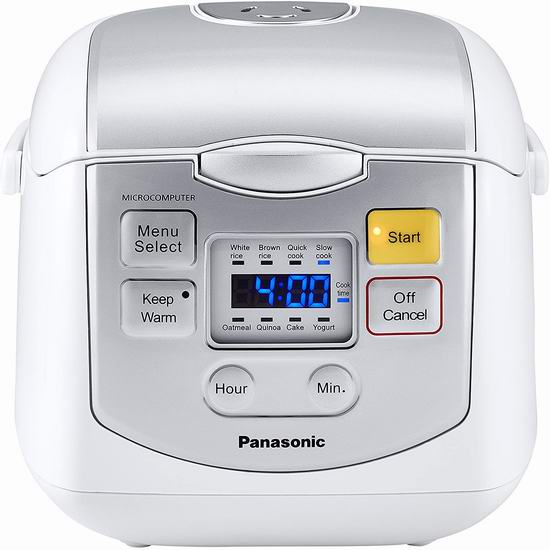  历史新低！Panasonic 松下 4杯量 微电脑智能电饭煲6折 77.98加元包邮！