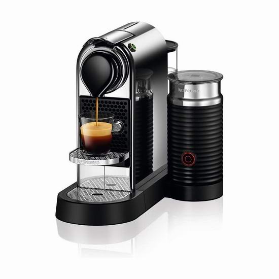  网购周头条：DeLonghi 德龙 Nespresso CitiZ 胶囊咖啡机及奶泡机套装 174.62-219.98加元包邮！