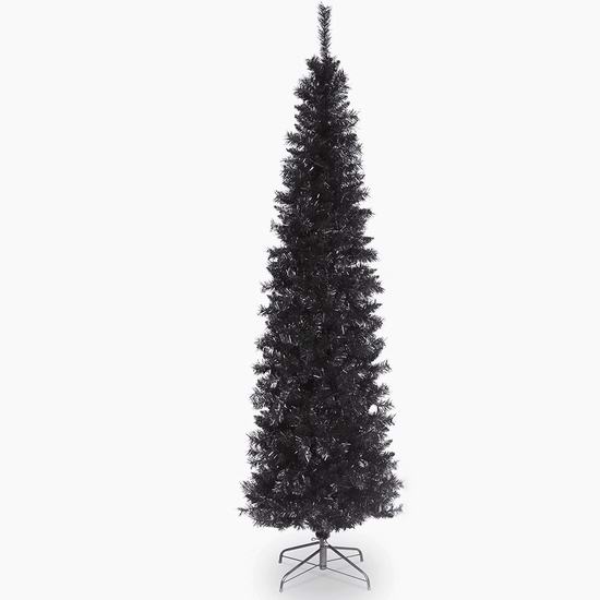  历史新低！National Tree 6英尺 Black Tinsel 圣诞树 77.68加元包邮！