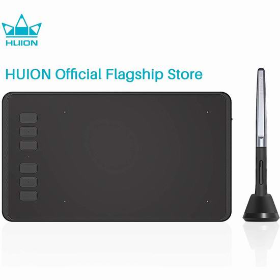  Huion 绘王 H640P 无源手绘板/数位板/绘画板/手写板 41.99加元包邮！