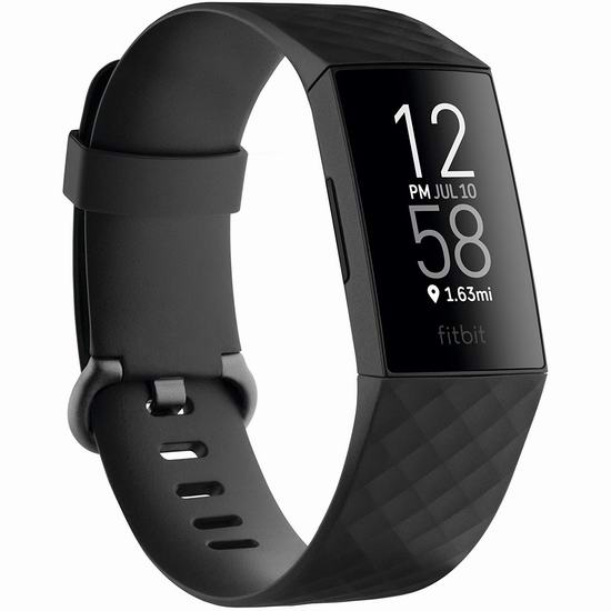  历史最低价！Fitbit Charge 4 智能运动手环6.5折 129.99加元包邮！2色可选！