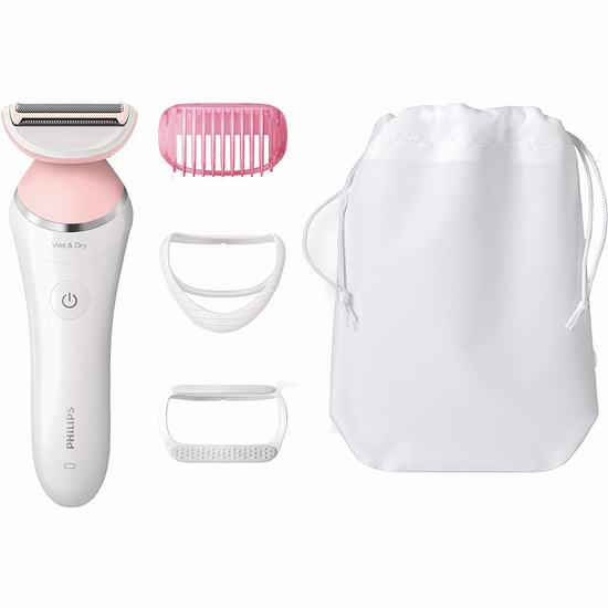  历史新低！Philips 飞利浦 BRL140/51 SatinShave 干湿两用 电动剃毛器 39.96加元包邮！