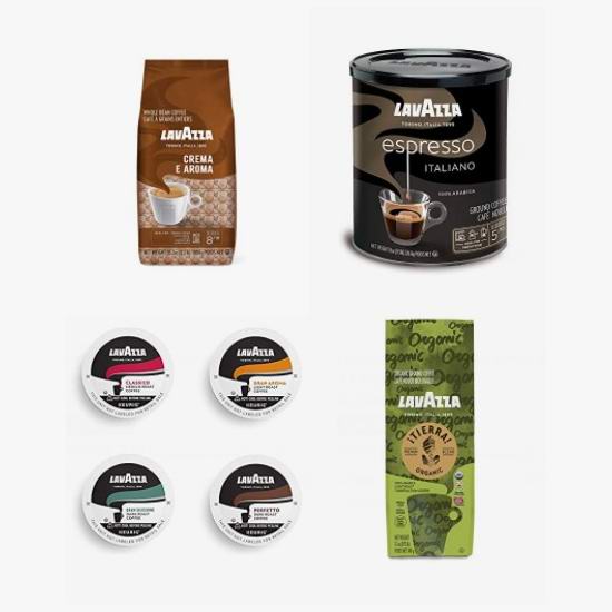  金盒头条：精选意大利顶级品牌 Lavazza 咖啡豆、咖啡粉、咖啡胶囊6.4折起！