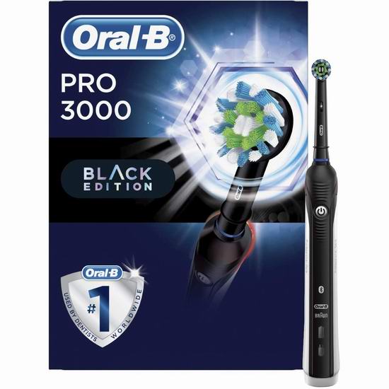  金盒头条：历史新低！Oral-B Pro 3000 蓝牙电动牙刷 66.49加元包邮！