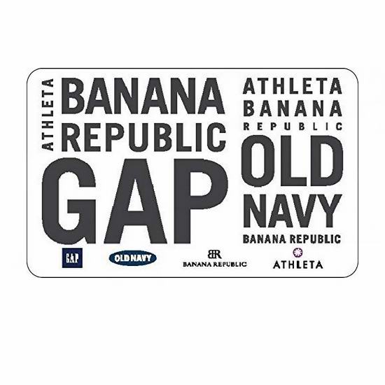 手慢无！Gap / Banana Republic / Old Navy 礼品卡限时8折！