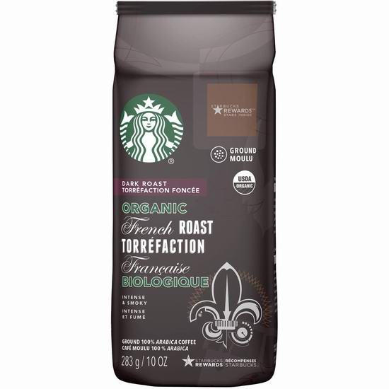  金盒头条：精选3款 Starbucks 星巴克 咖啡粉6.6折起，低至6.64加元！