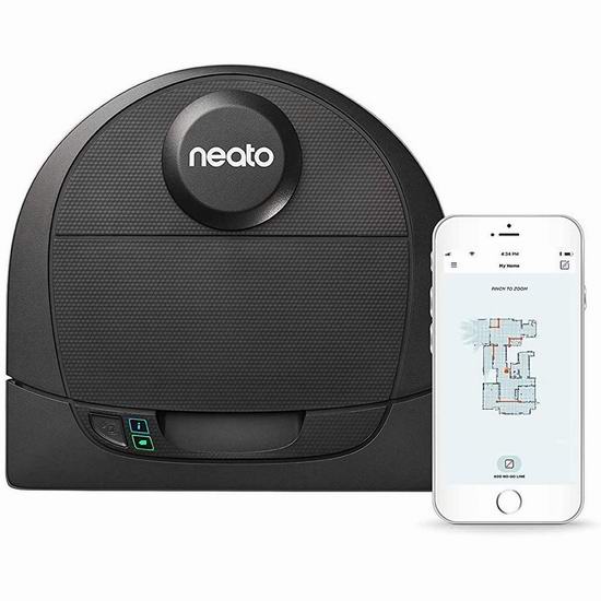  历史新低！Neato Robotics Botvac D4 Connect 智能扫地机器人 299.99加元包邮！