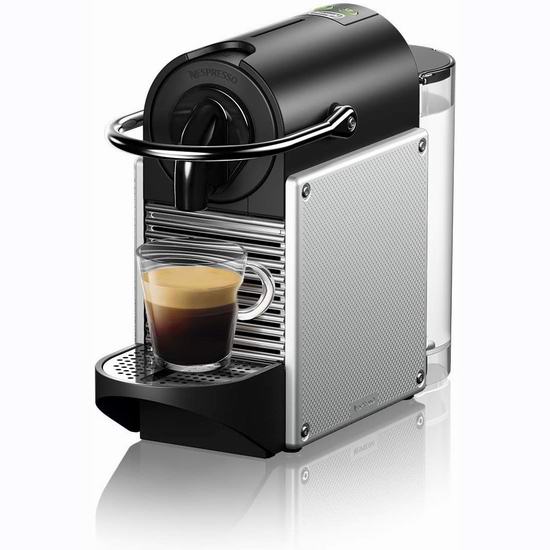  DeLonghi 德龙 Nespresso EN124SAECA Pixie 胶囊咖啡机6折 137.5加元包邮！