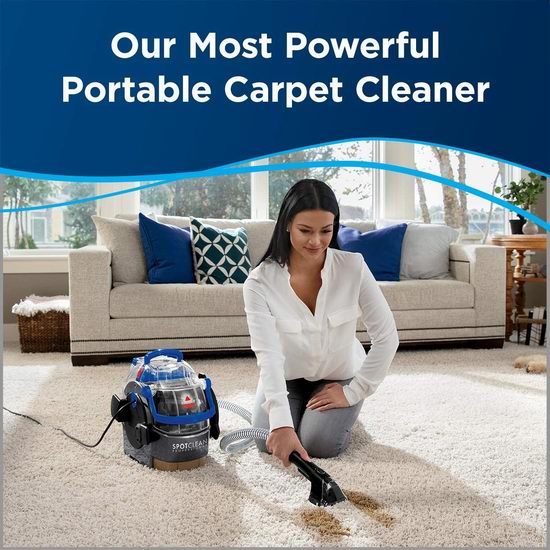 Bissell 必胜 2891B SpotClean 专业便携式深层地毯清洁机7.5折 149.99加元包邮！