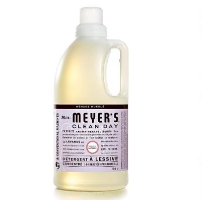  Mrs. Meyer's 浓缩洗衣液1800毫升 14.61加元（原价 21.98加元），马鞭草柠檬味/薰衣草味可选