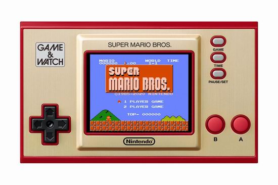 Nintendo 任天堂 Game & Watch:Super Mario Bros 复古掌上游戏机 59.72加元包邮！