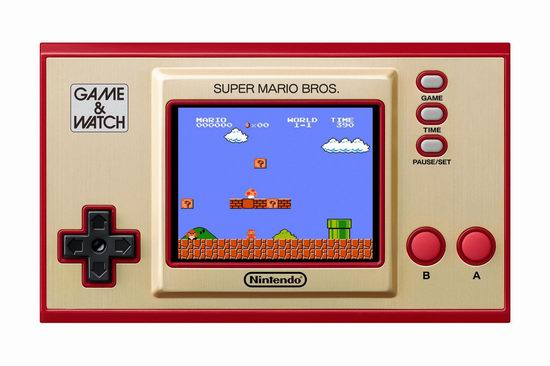 Nintendo 任天堂 Game & Watch:Super Mario Bros 复古掌上游戏机 59.72加元包邮！