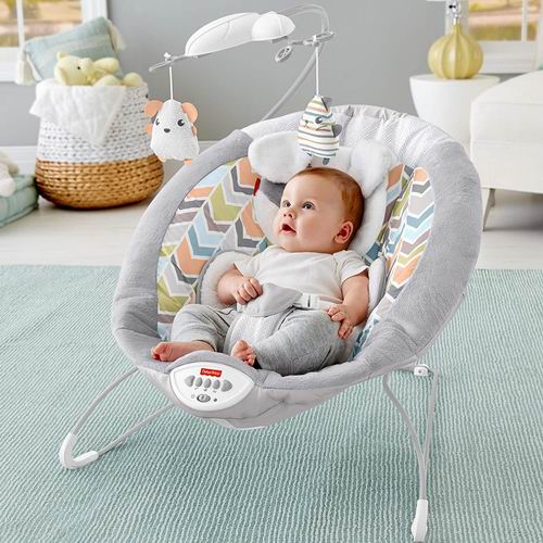  历史最低价！Fisher-Price 费雪小狗造型宝宝电动摇篮 49.97加元，原价 89.99加元，包邮