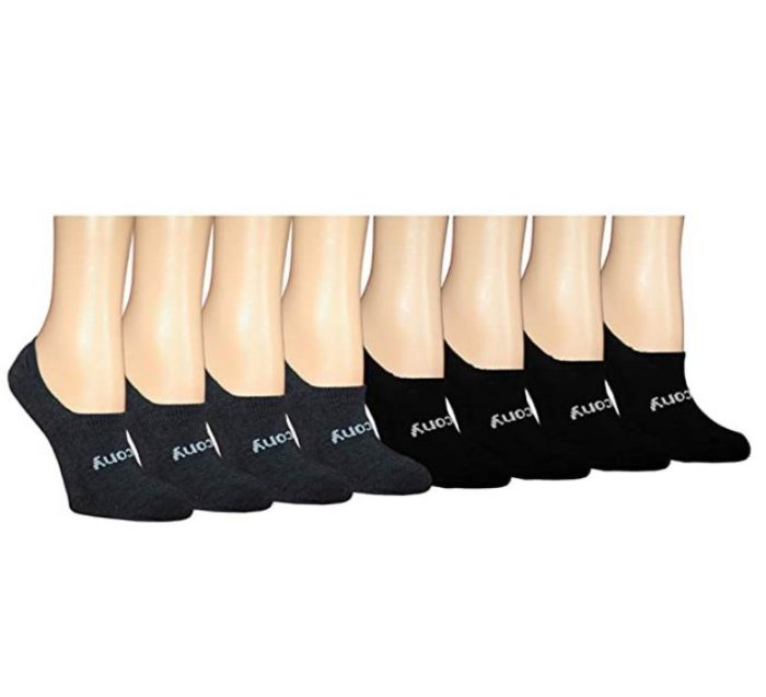  Saucony 隐形袜 8双 6.1折 12.95加元（多款可选），原价 21.13加元