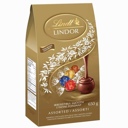  精选多款 Lindt 瑞士莲 巧克力7.5折起！低至3.93加元！