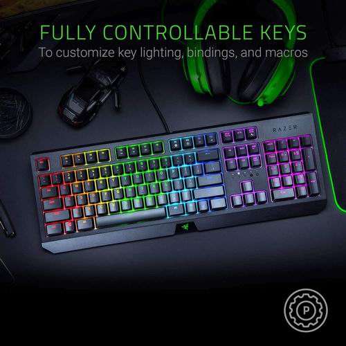  Razer 黑寡妇蜘蛛 机械游戏键盘  99.99加元，原价 129.99加元，包邮