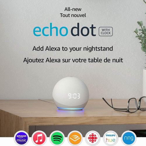  第四代 Echo Dot  智能管家音箱 54.99加元，原价 79.99加元，包邮