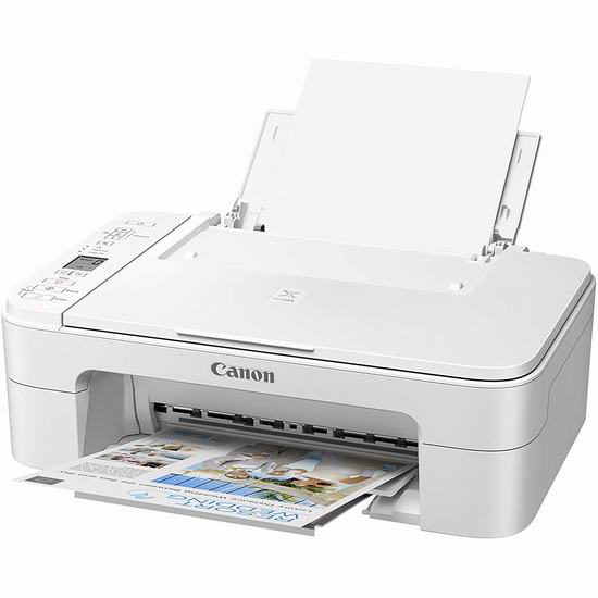  手慢无！Canon 佳能 PIXMA TS3320 白色款 无线多功能一体彩色喷墨打印机4.9折 48.98加元包邮！