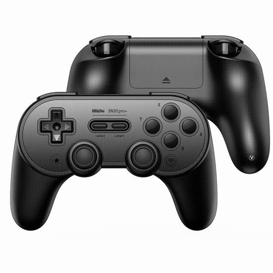  历史新低！8Bitdo Sn30 Pro+ 全功能蓝牙游戏手柄5折 39.99加元包邮！