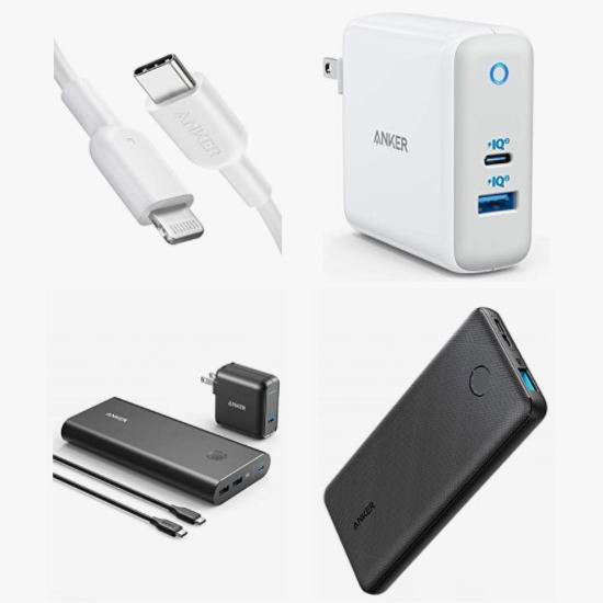  节礼周头条：精选 Anker 充电宝、USB充电器、无线充电板、USB线、迷你插线板等6折起！