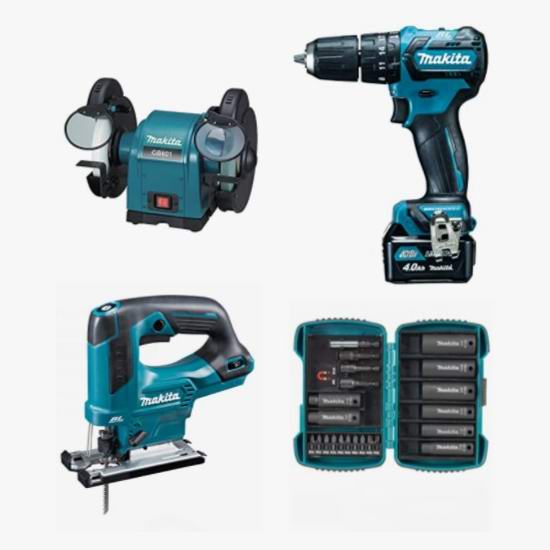  节礼周头条：精选多款 Makita 牧田 家用电动工具及配件等5.8折起！