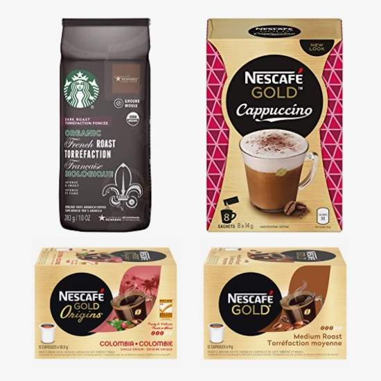  节礼周头条：精选 Nescafe、Starbucks、Carnation 速溶咖啡、咖啡胶囊7折起！