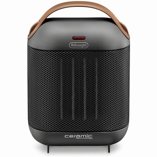  白菜价！翻新 De'Longhi 德龙 Capsule 冬夏两用 紧凑型陶瓷电取暖器/电风扇2.2折 18加元！