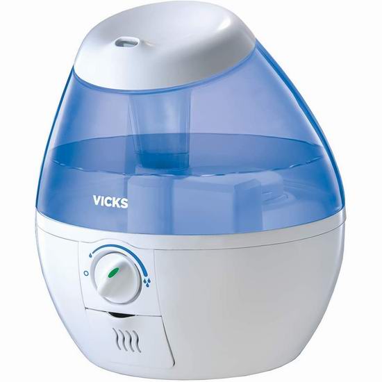  Vicks VUL520WC 1.9升 零噪音超声波加湿器 32.2加元！