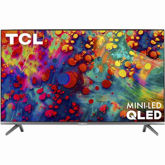  历史新低！TCL 6系列 55R635-CA 55英寸 4K 120Hz QLED智能电视 699.99加元包邮！会员专享！