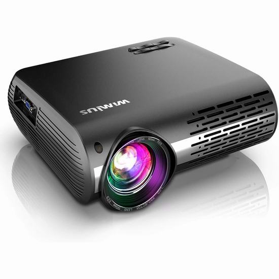  历史新低！WiMiUS P20 原生1080P 7200流明 家庭影院投影仪 199.99加元包邮！