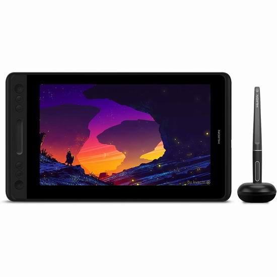  历史最低价！HUION 绘王 Kamvas 凯卓 Pro 12数位屏 便携型手绘屏5.4折 194.99加元限量特卖并包邮！