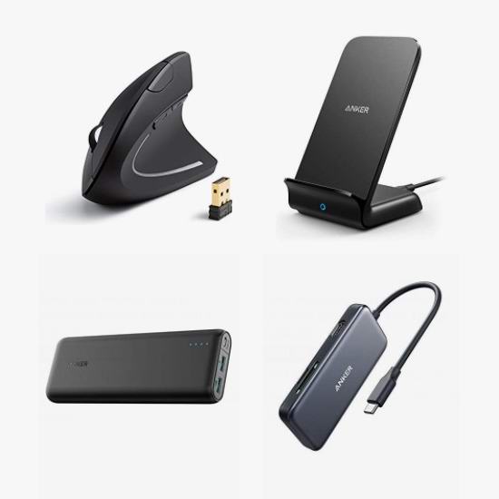  金盒头条：精选多款 Anker 充电宝、USB充电器、无线充电板、人体工学鼠标、USB-C集线器、USB线等6.2折起！