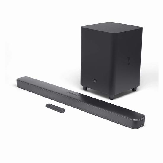  JBL Bar 5.1声道 Surround 550瓦 家庭影院 回音壁音响套装5.9折 499.98加元包邮！