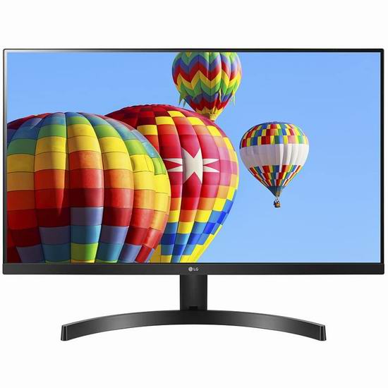  历史最低价！LG 27MK600M-B 27英寸 全高清 FreeSync 三面微边框 IPS显示器 199.9加元包邮！