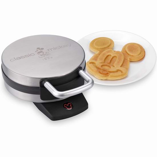  Disney 迪士尼 DCM-1 经典米奇造型 华夫饼机 47.55加元包邮！