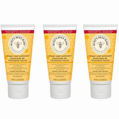  Burt's Bees 小蜜蜂天然婴儿护臀膏 3支 17.1加元，原价 38.71加元