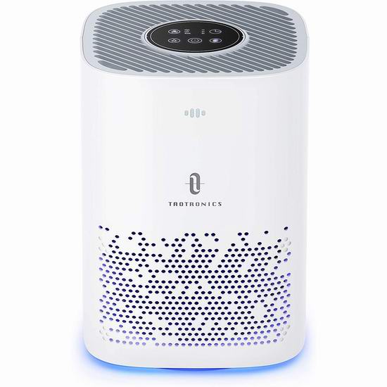  TaoTronics True HEPA 家用空气净化器 99.99加元包邮！免税！