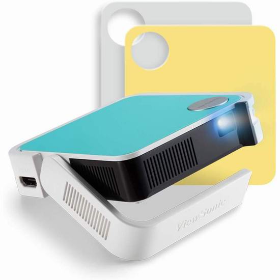  历史新低！ViewSonic 优派 M1 Mini 超便携 家用投影仪 134.55加元包邮！家庭影院随身带！