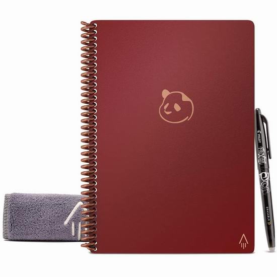  金盒头条：历史新低！Rocketbook Panda 神奇智能笔记本 29.38-34.97加元包邮！4色可选！