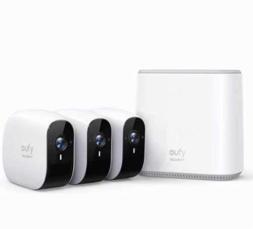  近史低价！eufyCam E 1080p高清夜视无线家庭监控摄像头系统 479.99加元，原价 669.99加元，包邮