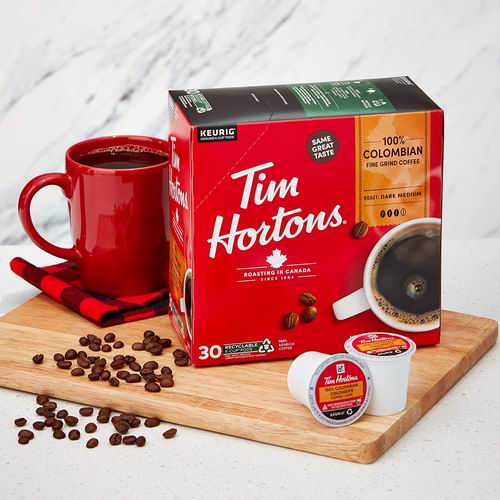  Tim Hortons 哥伦比亚咖啡胶囊30粒 16.97加元，原价 19.99加元