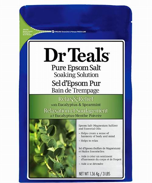  Dr Teal's 桉树留兰香泡沫浴 1.36公斤 7.99加元