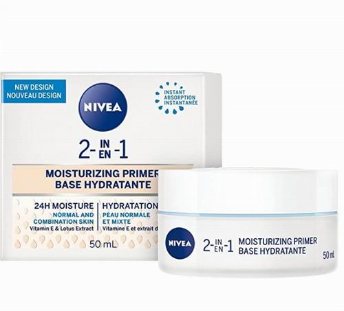  NIVEA 2合1 24小时保湿霜 50毫升 5.2 加元，原价 10.99加元